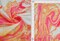1 Yard Marble Print Yummy Rib Knit Fabric 4x2 Soft Stretch 58/60 Inches Wide